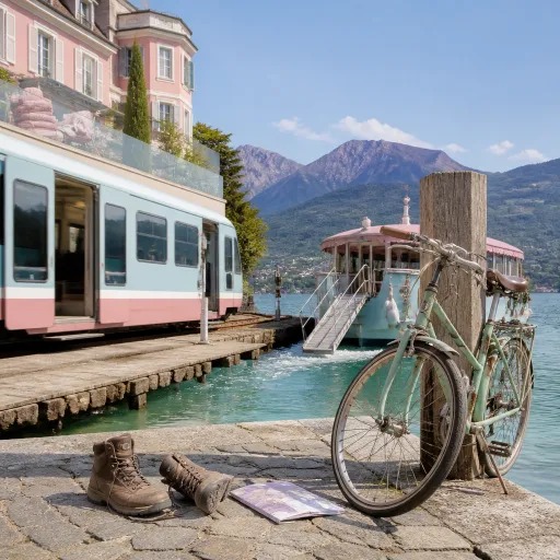 Septembre au lac sans voiture : le rythme train, bateau et marche qui transforme le trajet en séjour
