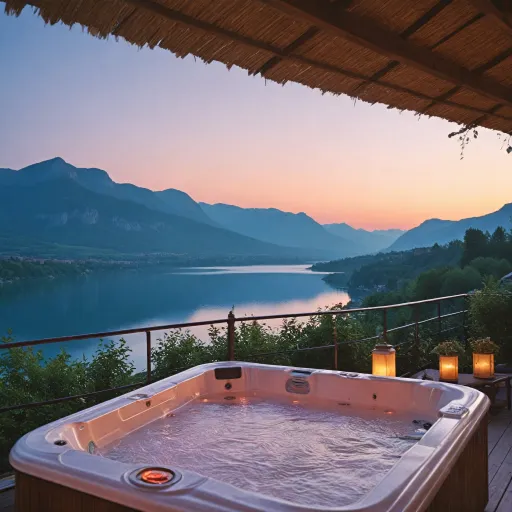 Séjourner dans un hôtel avec jacuzzi privatif à Annecy : l’art du romantisme au bord du lac