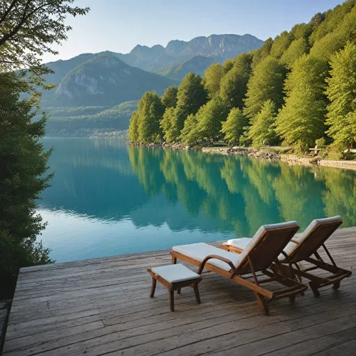 Séjourner dans un hôtel spa à Annecy au bord du lac : élégance, bien être et vue d’exception