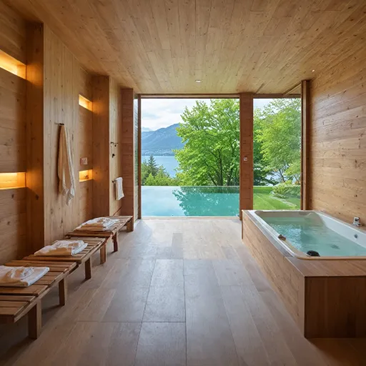 Séjourner dans un hôtel spa à Annecy avec sauna et hammam face au lac