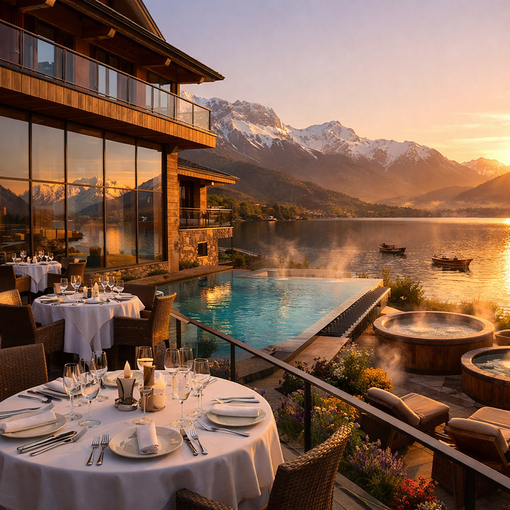 Séjour d’exception en hôtel spa à Annecy avec restaurant gastronomique face au lac