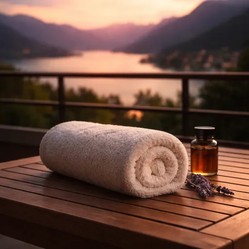 Hôtel spa à Annecy avec chambre avec balcon et vue sur le lac