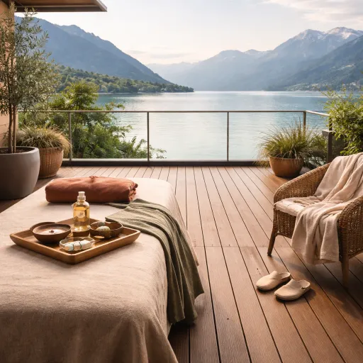 Séjour en hôtel spa à Annecy avec soins visage et corps face au lac